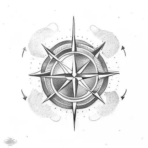 Anchor Compass Sun
