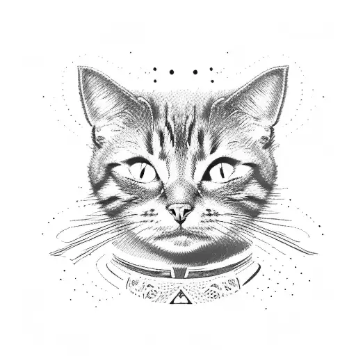 Web Design Code Integrated With A Cat Silhouette