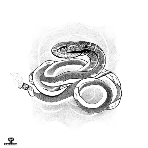 Snake Smoking