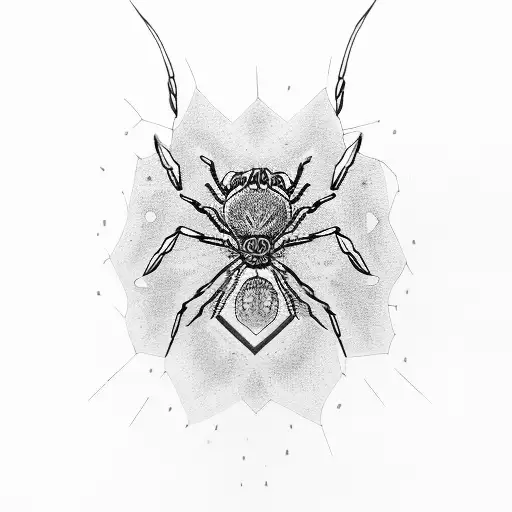 A Balisong Slitting A Spider Web