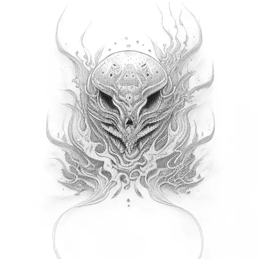 Oil Flow Transitioning To Fire