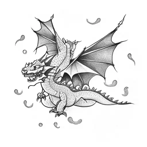 Cute Dragon For A Man