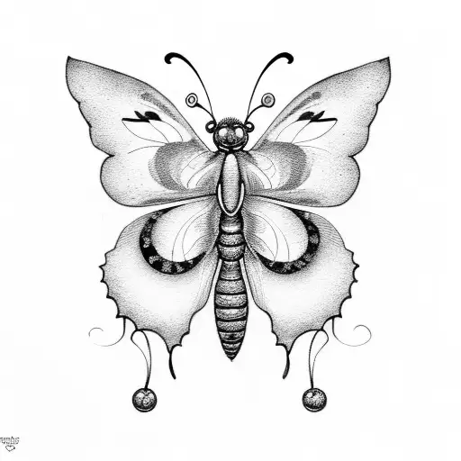 Butterfly With Semicolon