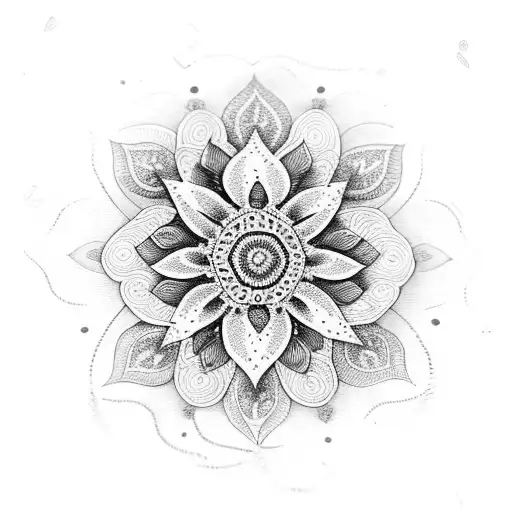 Ornamental Indian Flower