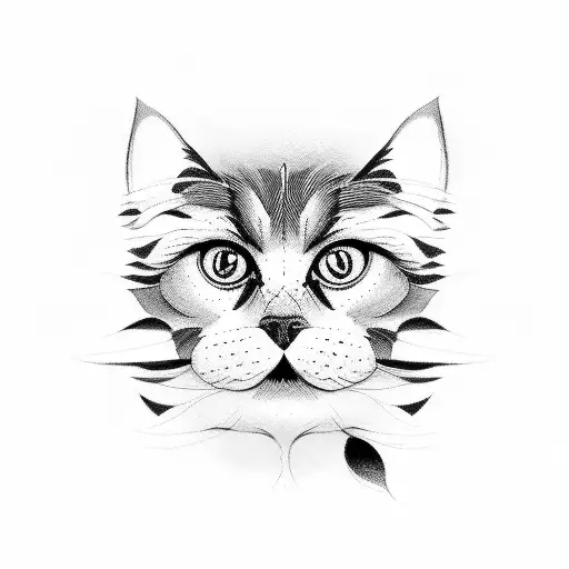 Beagle And Persian Cat