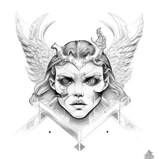 Gemini Evil And Angel