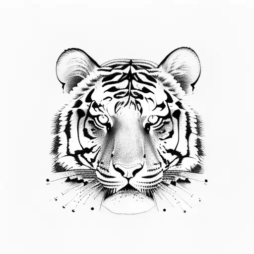 Tiger Finding Happiness