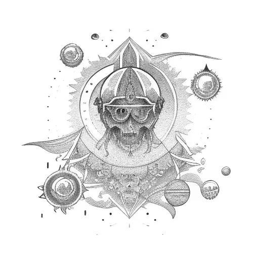 Caravan With Sun And Sea