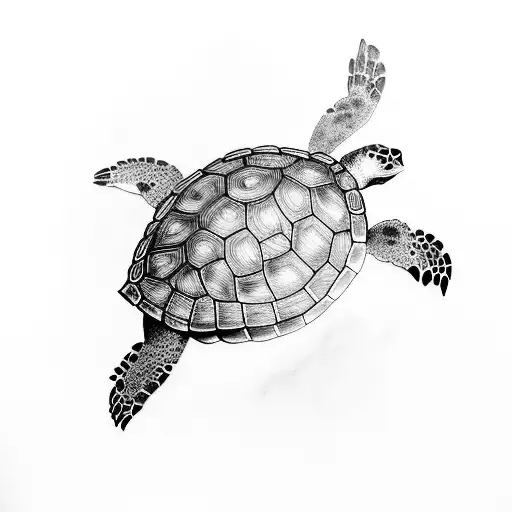 Turtle With Blue Eyes