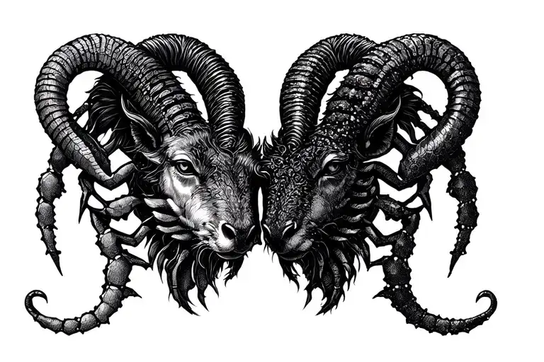 Female Capricorn Male Scorpio Love Symbol