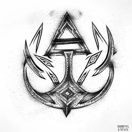 Nordic Runes Biar Axe