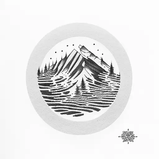 Powder Mountain Ski Resort Logo