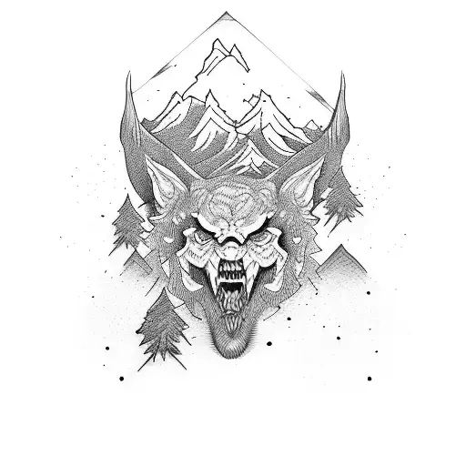 Mountain Tattoo Sleeve