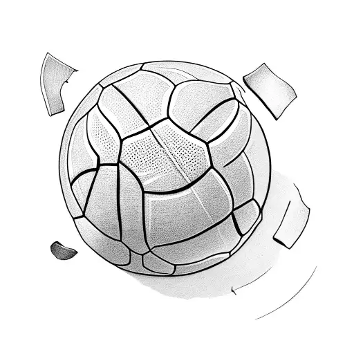 Football In Half For