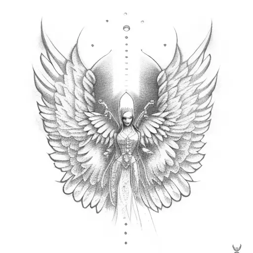 Angel Wing Semicolon