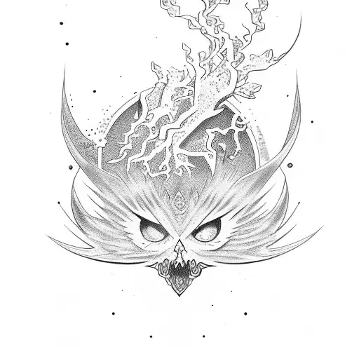 Algiz Phoenix Cherry Blossom Reiki