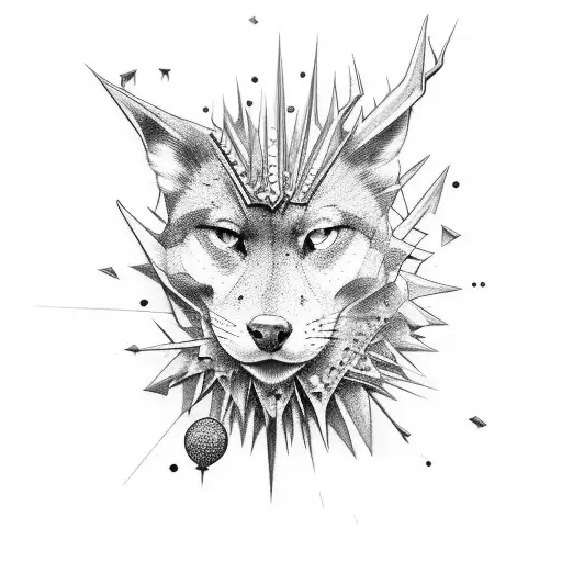 Cancer With Spikes In Woods