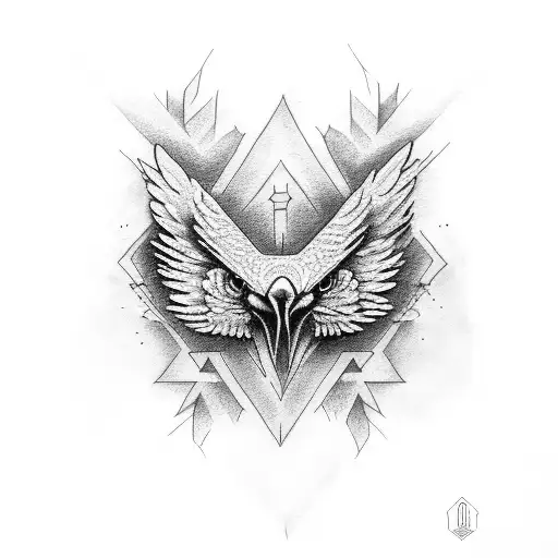 Traditional American Eagle