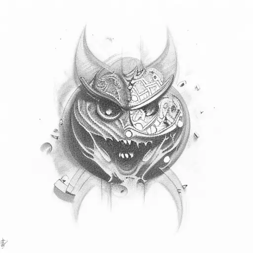 Stunna Gang In Words Black And Red