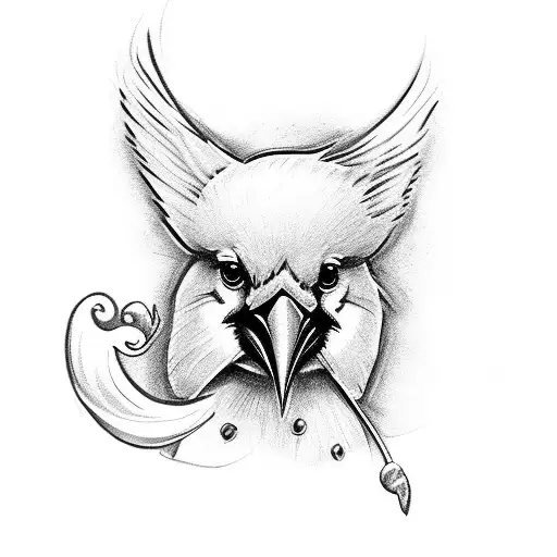 Cardinal With Flowers