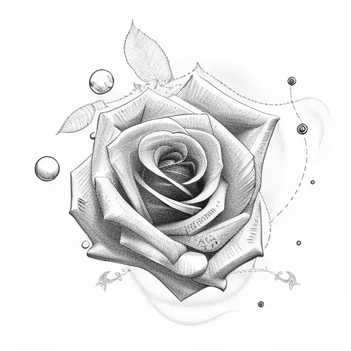 Rose With The Name Eva In Stem