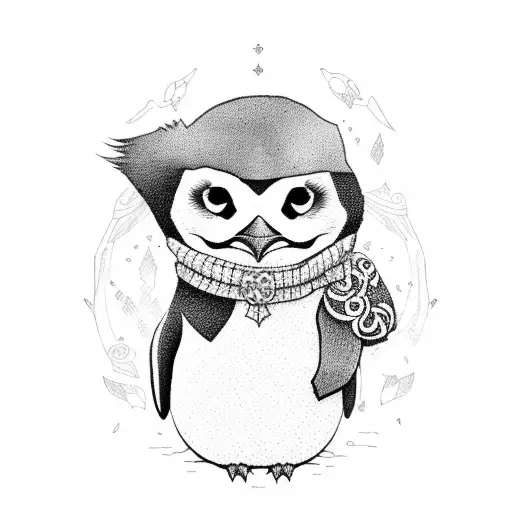 Penguin With Grasset