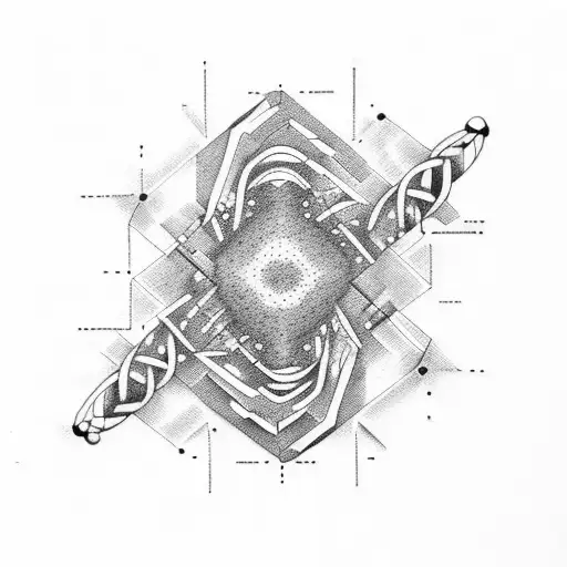 A Melting Dna Strand