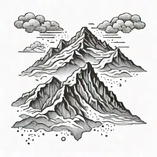 Gran Paradiso Mountain Range