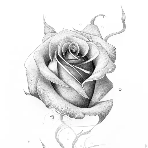 Rose With The Name Luciana