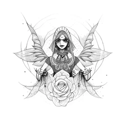 Bohemian Gypsy Witchy Western Flower