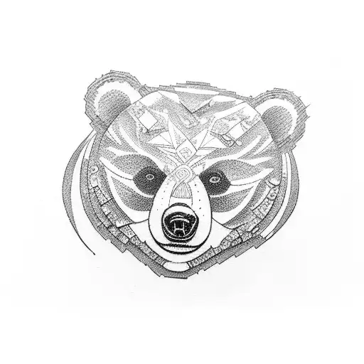 Bear With Brick Road