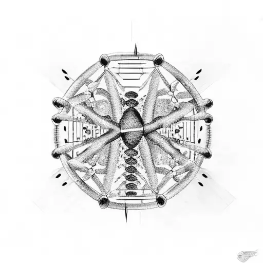 Dna Helix With Animal