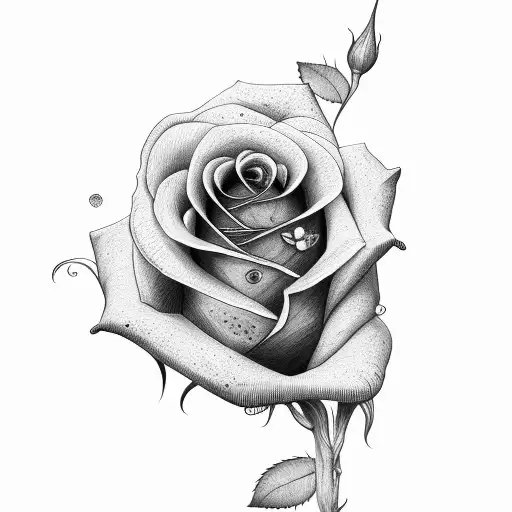 Rose With The Name Luciana