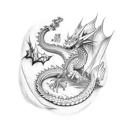 Dragon Sleeve With One Piece And Naruto And Fishinf