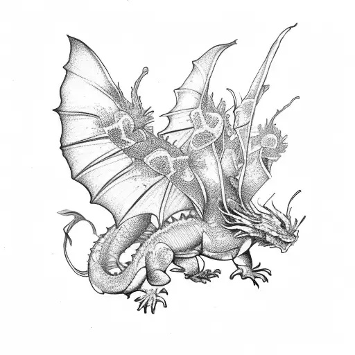 Dragon Butterfly Flower