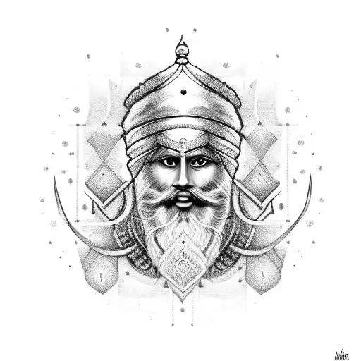 Khalsa Nihang Warrior