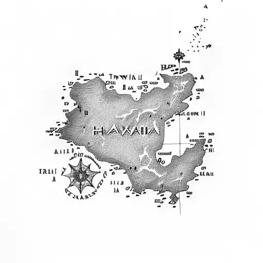 Hawaii Island Map