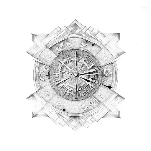 Roman Numerals With Cross