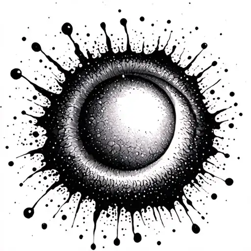 Abstract Sray Splash