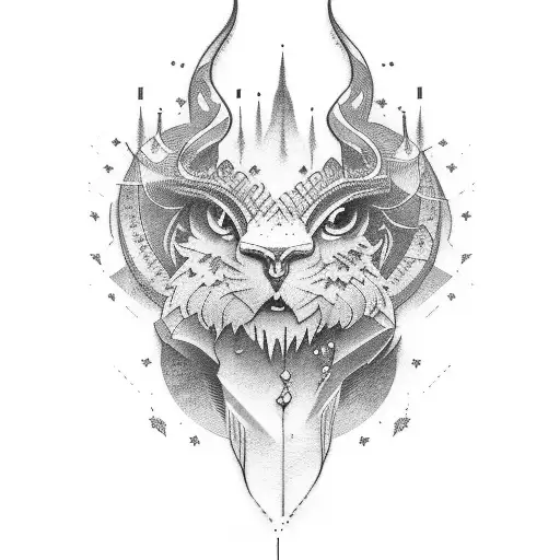 Flo Norway Mountain Tatoo