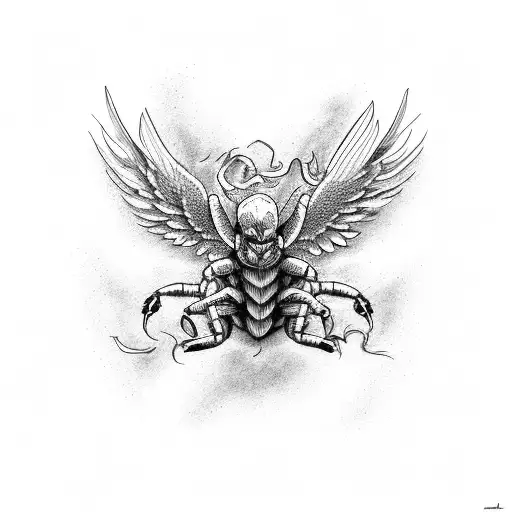 Scorpion Eagle Pheonix