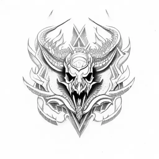 Anvil Skull Dragon