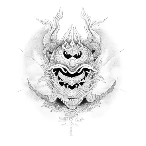 Japanese Hanya Demon