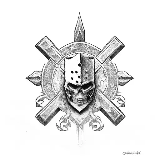 Warrior Croatia Crest Zagreb Cathedral