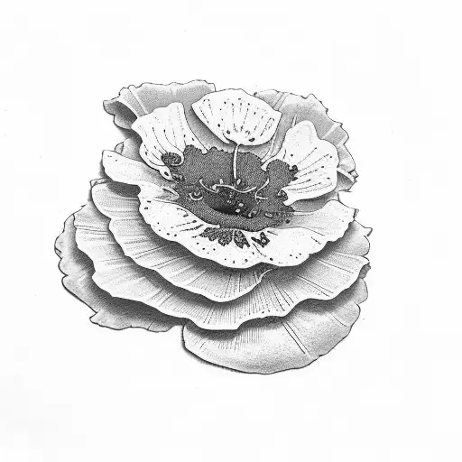 Psychedelic Poppy Flower