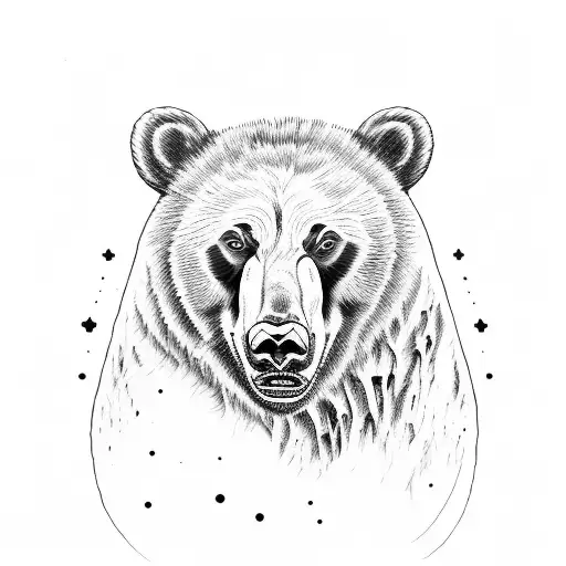 Abe Lincoln Riding A Grizzly Bear Busch Light