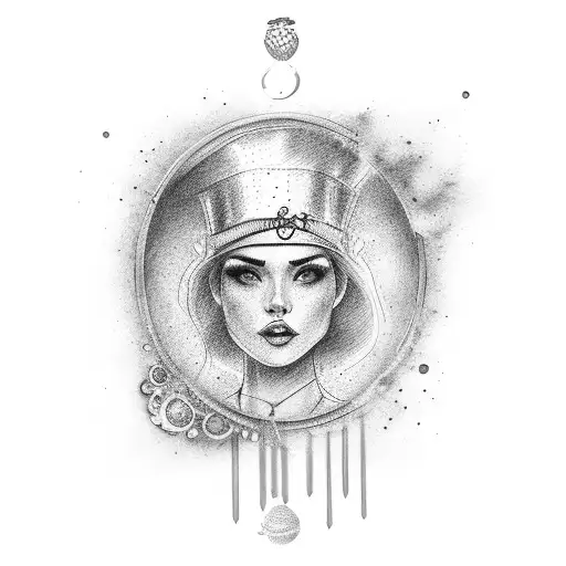 That's Amore With A Gold Necklace Around The Words