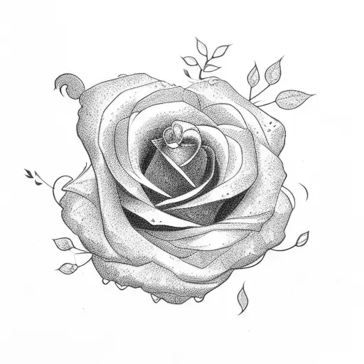 Life With Me With Pink Rose