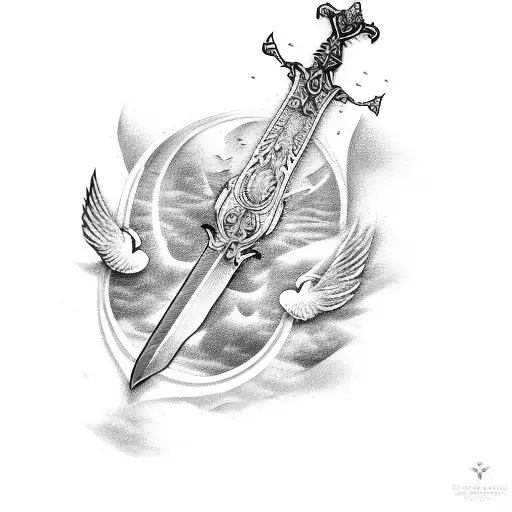 Sword With Doves