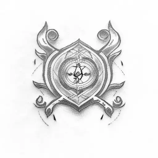 Small Tattoo With The Roman Numeral Three And 3 Small Hearts